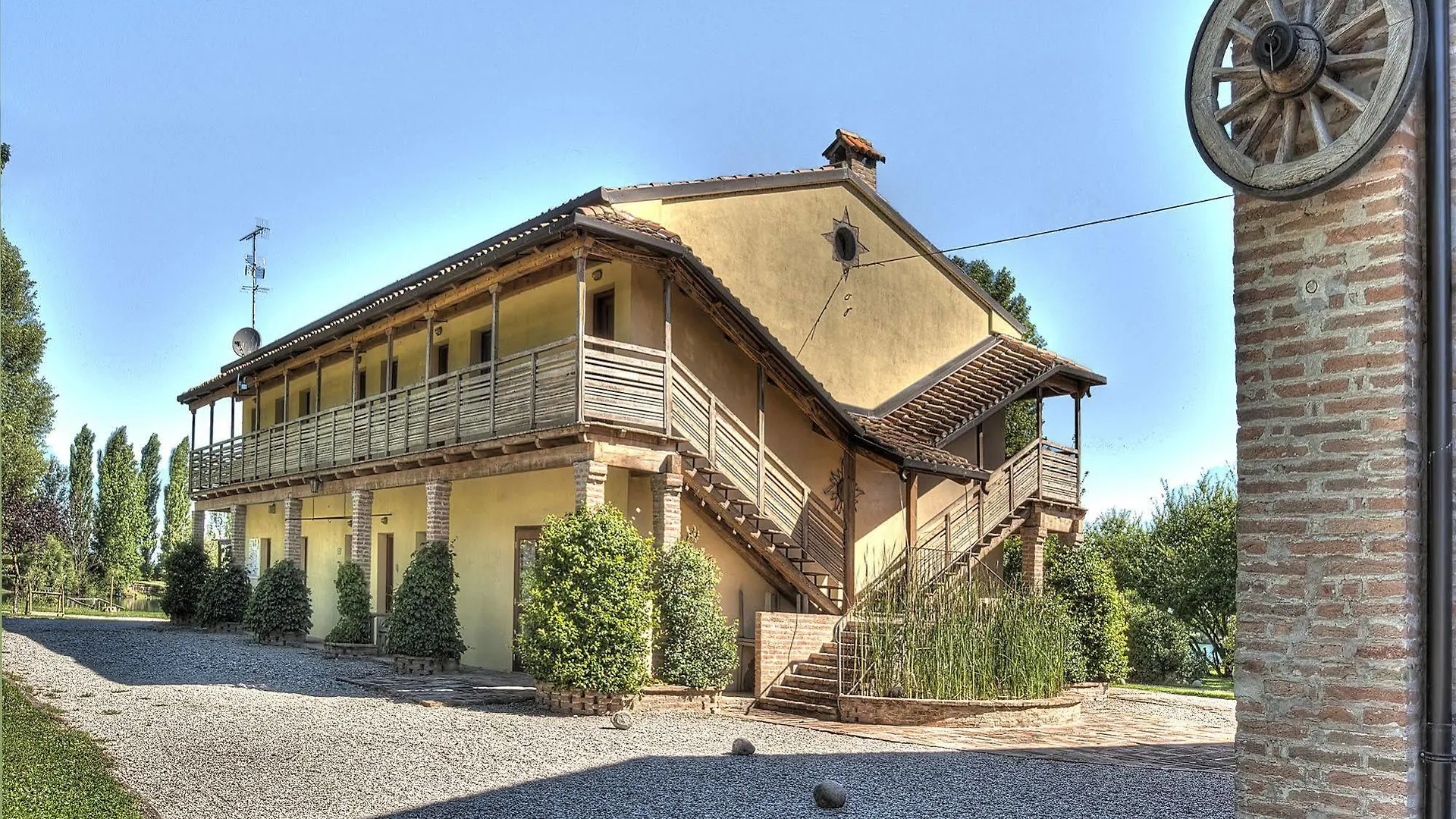 Landhaus Gasthaus Agriturismo Ai Due Laghi Ponte Azzana Italien